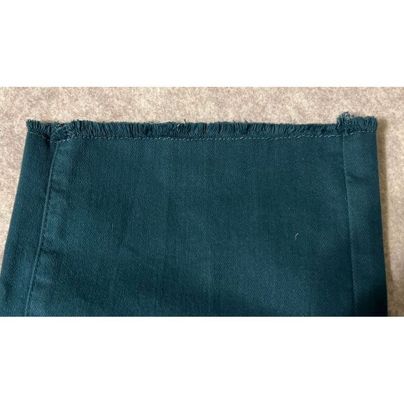 Judy Blue Los Angeles High Waist Wide Leg Crop 1/25, Teal Green,‎ JB88104C, New - Picture 12 of 12